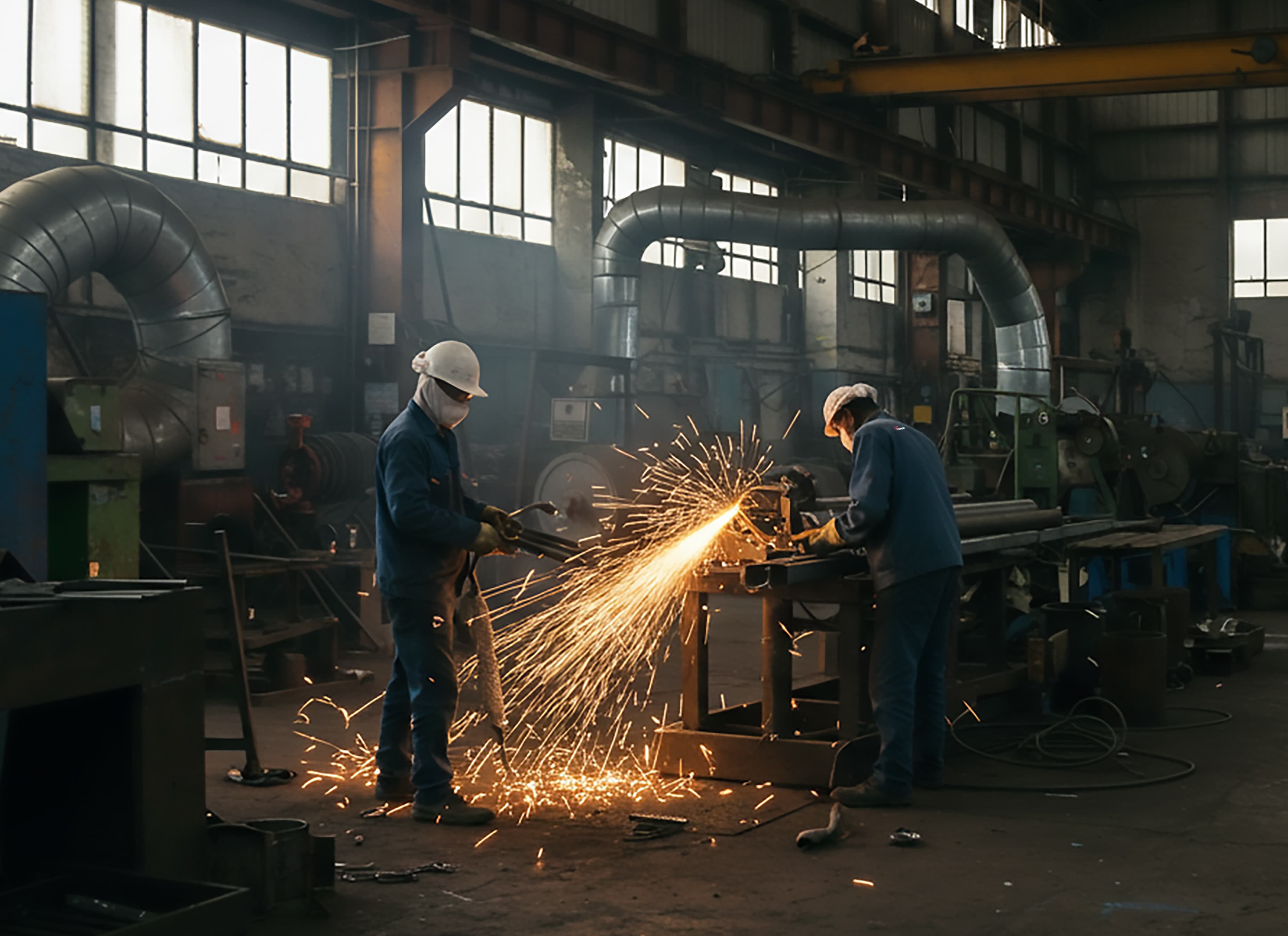 Team working in office